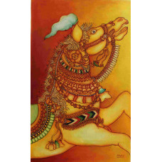 Acrylic Painting on Canvas Artist Prekash K Payyanur VAAP37