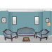 Premium Design Rose Wood Sofa Set (3+1+1) VSF0217