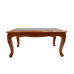  Teak Wood Center Table with Glass VTP365