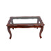 Center Table Rose Wood with Glass VTP365