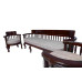 Premium Design Rose Wood Sofa Set 3 (6 Feet)+1+1) VSF0223