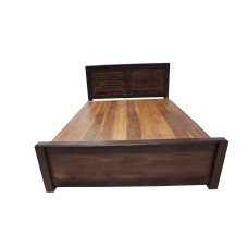 Rosewood Chocolate Design Bed 70x60 with Teak Wood Platform VBD0102