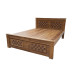 Premium Chess Design Teak wood Bed 75x60 VBD0108