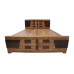 Premium Design Teak wood Bed 75x60 VBD0113