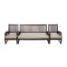 Premium Design Rose Wood Sofa Set (3+1+1) VSF0213