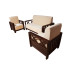 Premium Design Rose Wood Sofa Set (3+1+1) VSF0215