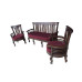 Premium Design Rose Wood Sofa Set (3+1+1) VSF0221