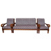 Sofa Set Teak Wood 3 Seater + 1+1 VSF360 
