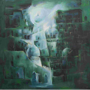 Acrylic Painting on Canvas Artist Dhamodheran VAAP19 Acrylic Painting on Canvas Artist Dhamodheran VAAP19