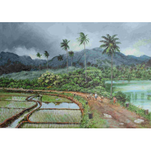 Acrylic Painting on Canvas Artist Martin VAAP33