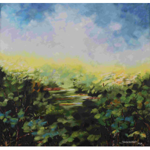 Acrylic Painting on Canvas Artist ThankarajVAAP2