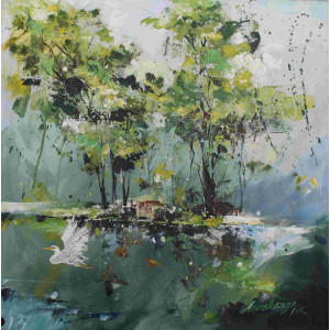 Acrylic Painting on Canvas Artist Anesherya VAAP2 Acrylic Painting on Canvas Artist Anesherya VAAP2