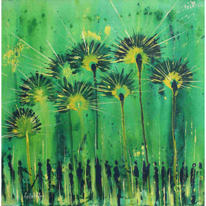 Acrylic Painting on Canvas Artist K K R Vengara VAAP43