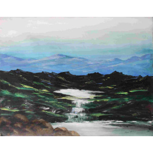 Acrylic Painting on Canvas Artist Nandan Kunnimungalam VAAP2