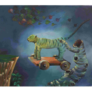 Acrylic  Paintings on Canvas, Artist Shyama Saji VAAP 51