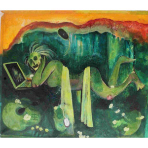 Acrylic Paintings on Canvas, Mohan VAAP 58