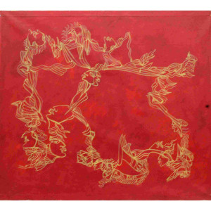 Acrylic Painting on Canvas Artist Kaladharan VAAP65