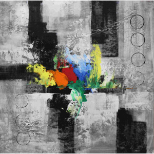 Acrylic Painting  on canvas 23 x 23 VAAA11