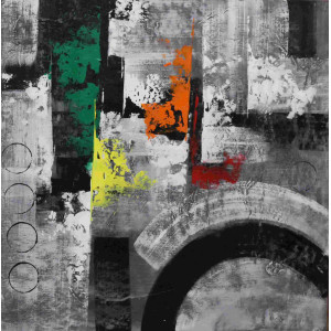 Acrylic Painting  on canvas 23 x 23 VAAA13