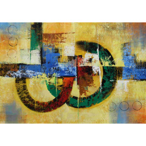 Acrylic Painting  on canvas 34.5 x 24.5 VAAA18