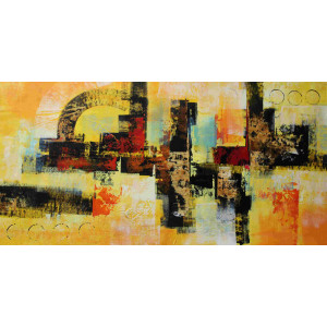 Acrylic Painting  on canvas 46.5 x 23 VAAA22