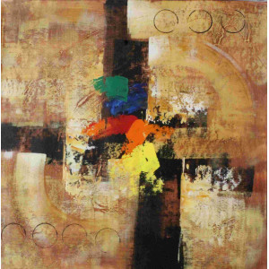 Acrylic Painting  on canvas 23 x 23 VAAA23