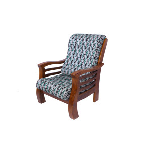 Sofa Teak Wood Single Seater VSF358
