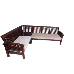 Premium Design Rose Wood Corner Sofa Set 5 Seater VAWSRSC10 Premium Design Rose Wood Corner Sofa Set 5 Seater VAWSRSC10