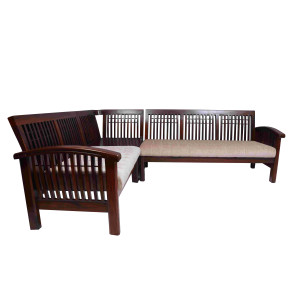 Premium Design Rose Wood Corner Sofa Set 5 Seater VAWSRSC10 Premium Design Rose Wood Corner Sofa Set 5 Seater VAWSRSC10