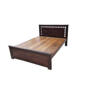 Premium Design Rosewood Bed 75x60 with Teak wood Platform VBD0104 Premium Design Rosewood Bed 75x60 with Teak wood Platform VBD0104