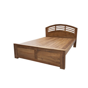 Premium Design Teak wood Bed 75x60 VBD0107 Premium Design Teak wood Bed 75x60 VBD0107