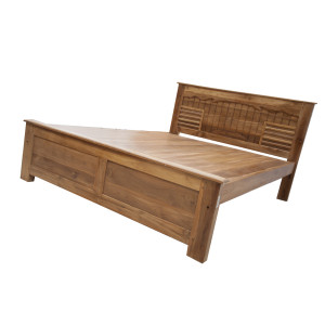 Premium Design Teak wood Bed 75x60 VBD0109 Premium Design Teak wood Bed 75x60 VBD0109