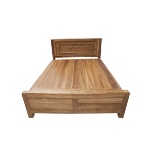 Premium Design Teak wood Bed 75x60 VBD0111 Premium Design Teak wood Bed 75x60 VBD0111