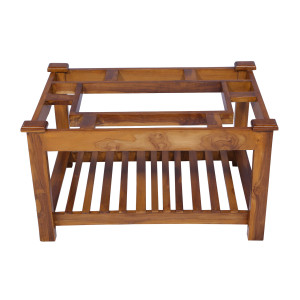  T Poy, Teak Wo od nch without Glass VTP366