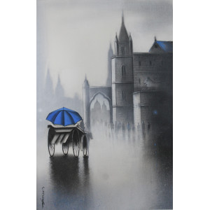  Artist Somnath Bothe Mixed Media On Paper 44 Cm X 29.5 Cm VAMA117