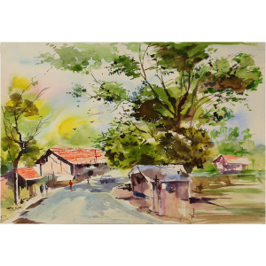  Water Color Painting on Paper 51cm X 34 cm VAWA15