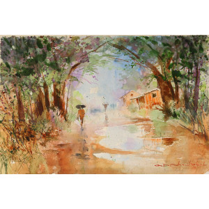 Water Color Painting on Paper 51cm X 34 cm VAWA112