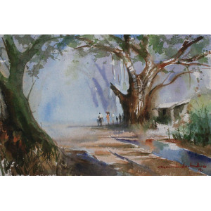 Water Color Painting on Paper 51cm X 34 cm VAWA130