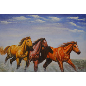  Acrylic Painting On Canvas 36X24 VAAA22