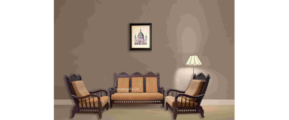 Premium Design Rose Wood Sofa Set