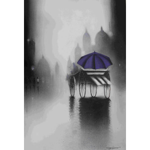  Artist Somnath Bothe  Mixed media on paper ,